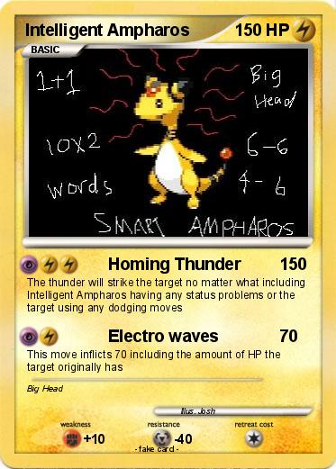 Pokemon Intelligent Ampharos