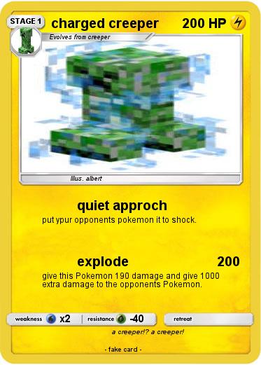 Pokemon charged creeper