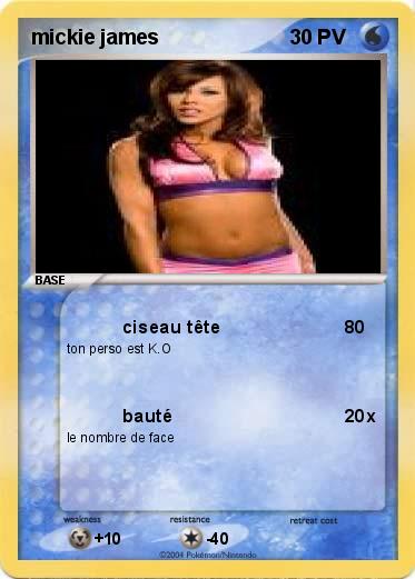 Pokemon mickie james