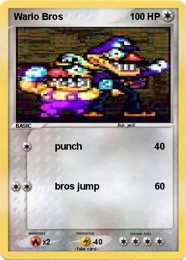 Pokemon Wario Bros