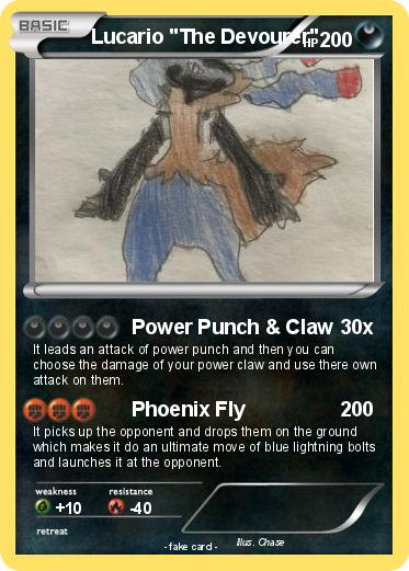 Pokemon Lucario "The Devourer"