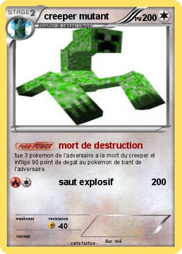 Pokemon creeper mutant