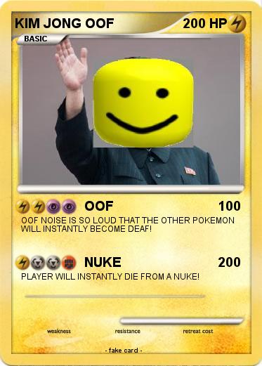 Pokemon KIM JONG OOF