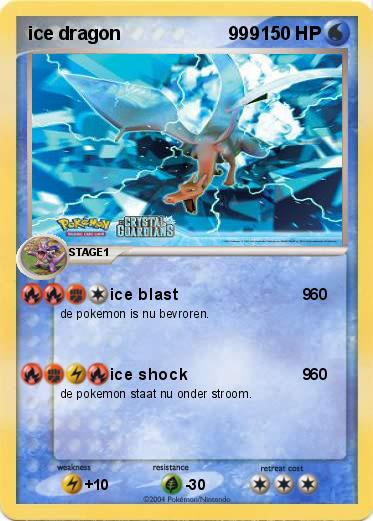 Pokemon ice dragon                     999