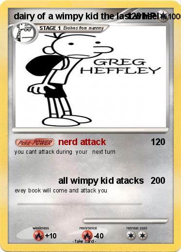 Pokemon dairy of a wimpy kid the last wheel