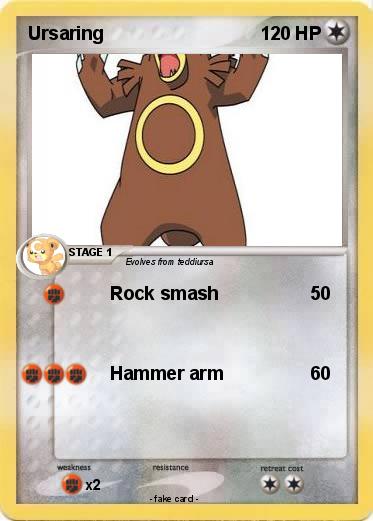 Pokemon Ursaring