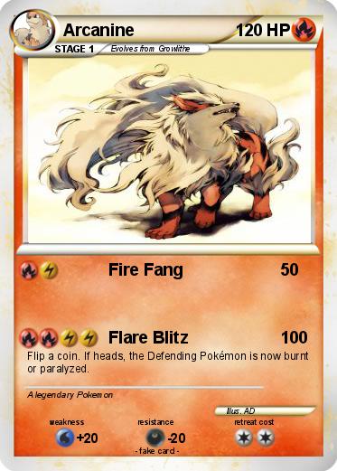 Pokemon Arcanine
