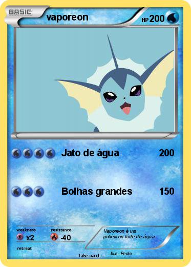 Pokemon vaporeon