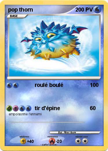Pokemon pop thorn