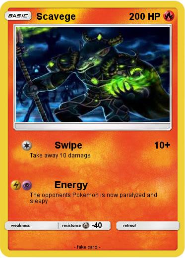 Pokemon Scavege