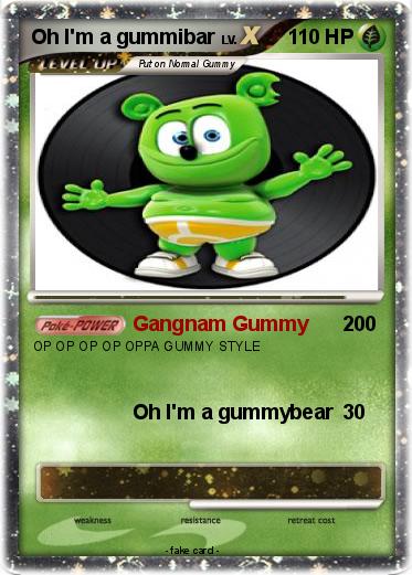 Pokemon Oh I'm a gummibar