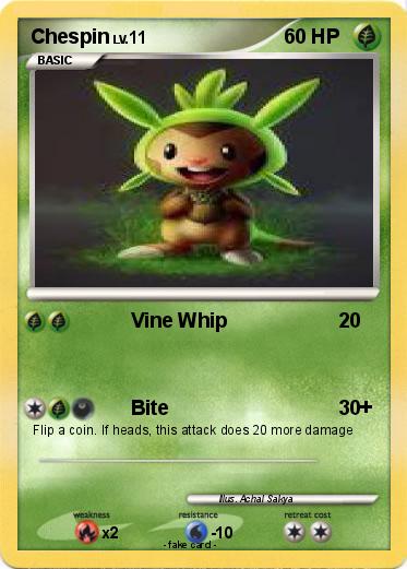 Pokemon Chespin