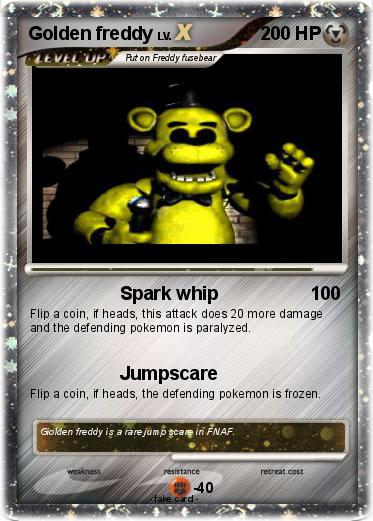 Pokemon Golden freddy