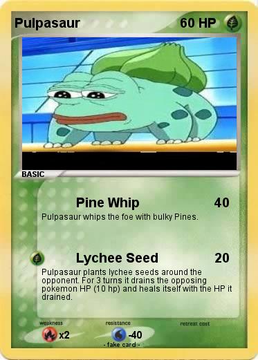 Pokemon Pulpasaur