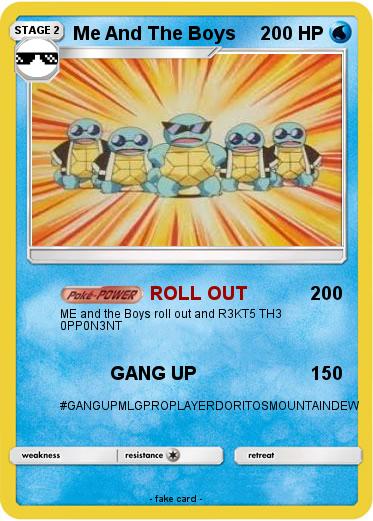 Pokemon Me And The Boys