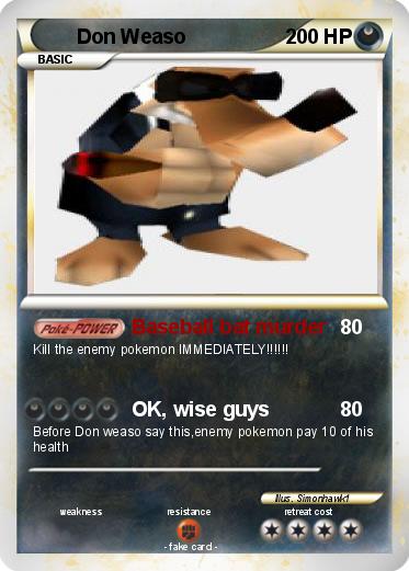 Pokemon Don Weaso