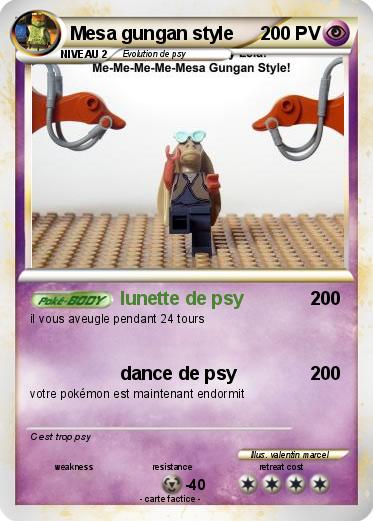 Pokemon Mesa gungan style