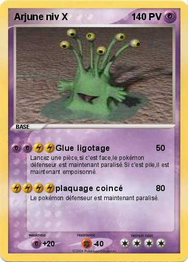 Pokemon Arjune niv X