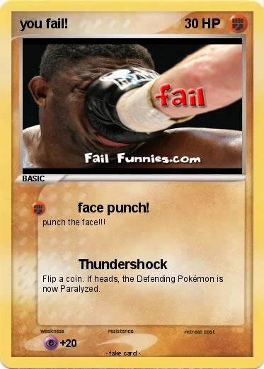 Pokemon you fail!