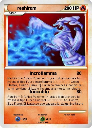 Pokemon reshiram