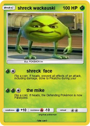 Pokemon shreck wackauski