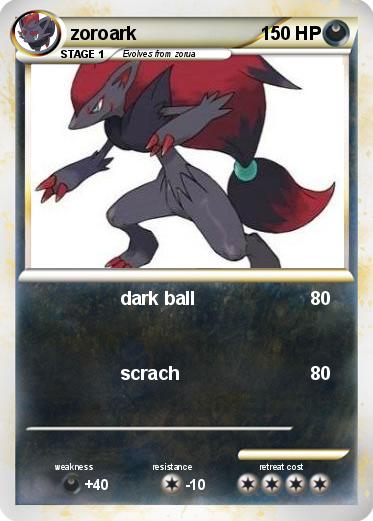 Pokemon zoroark