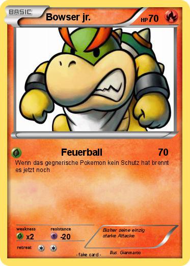 Pokemon Bowser jr.