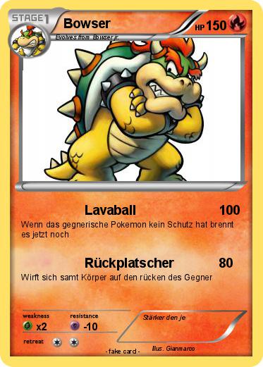 Pokemon Bowser