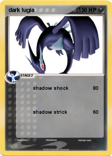 Pokemon dark lugia