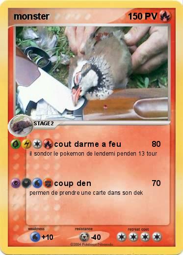 Pokemon monster