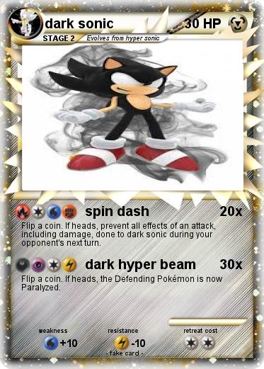 Pokemon dark sonic