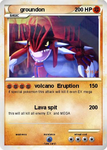 Pokemon groundon