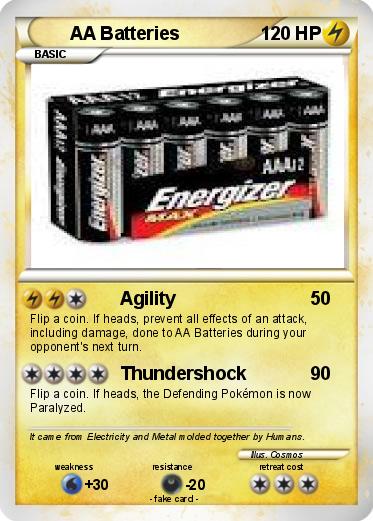 Pokemon AA Batteries