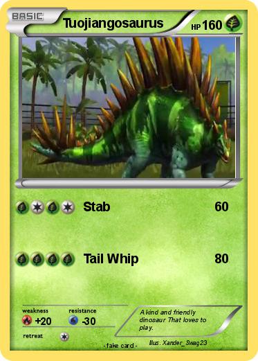 Pokemon Tuojiangosaurus