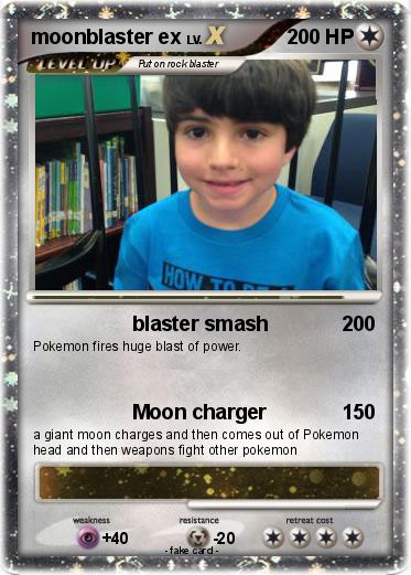 Pokemon moonblaster ex