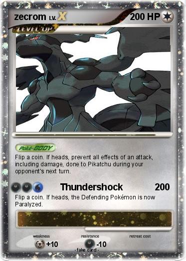 Pokemon zecrom