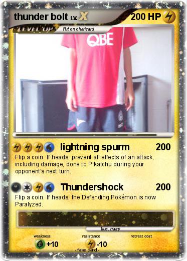 Pokemon thunder bolt