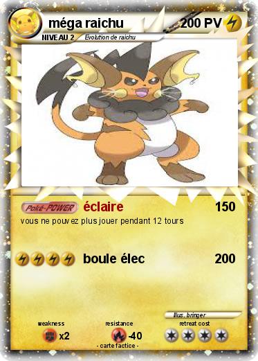 Pokemon méga raichu