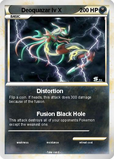 Pokemon Deoquazar lv X