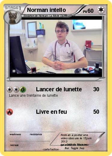 Pokemon Norman intello
