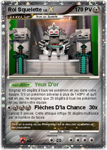 Pokemon Roi Squelette