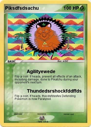 Pokemon Piksdfsdsachu