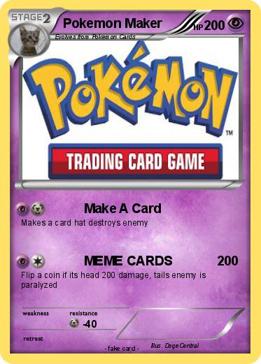 Pokemon Pokemon Maker