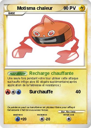 Pokemon Motisma chaleur