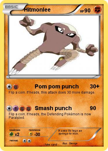 Pokemon Hitmonlee