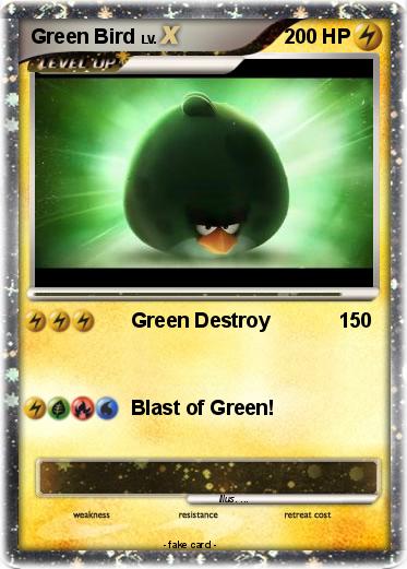 Pokemon Green Bird