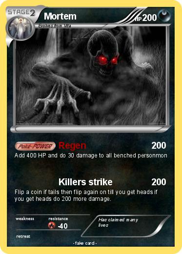 Pokemon Mortem