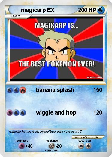 Pokemon magicarp EX