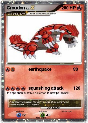 Pokemon Groudon
