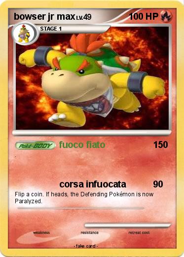 Pokemon bowser jr max